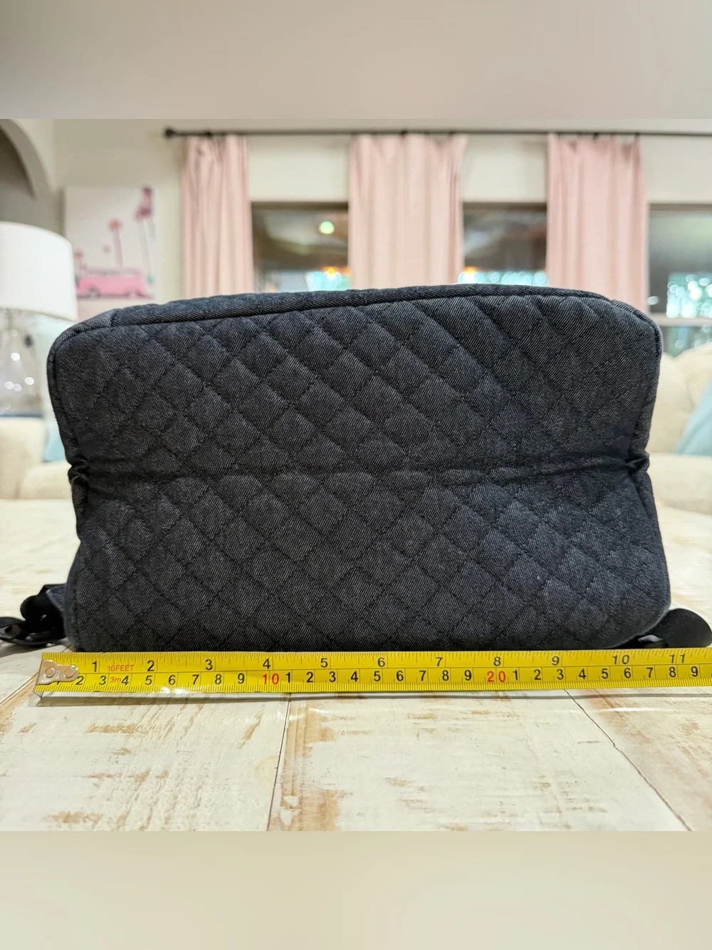Vera Bradley Quilted Black Everyday Backpack